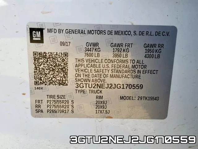 3GTU2NEJ2JG170559 фото 2