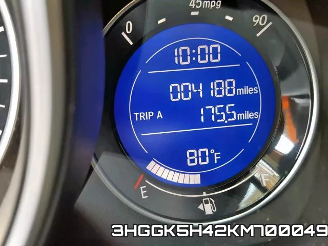 3HGGK5H42KM700049 фото 9