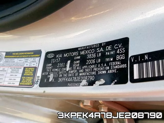 3KPFK4A78JE208790 фото 2