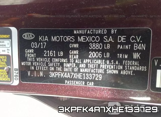 3KPFK4A7XHE133729 фото 10