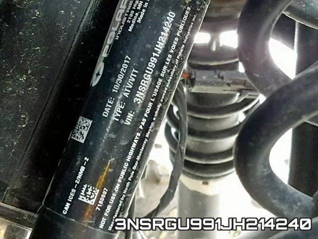 3NSRGU991JH214240 фото 2