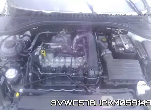 3VWC57BU2KM059149 фото 2