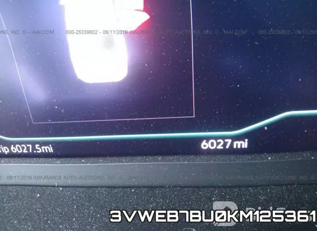 3VWEB7BU0KM125361 фото 8