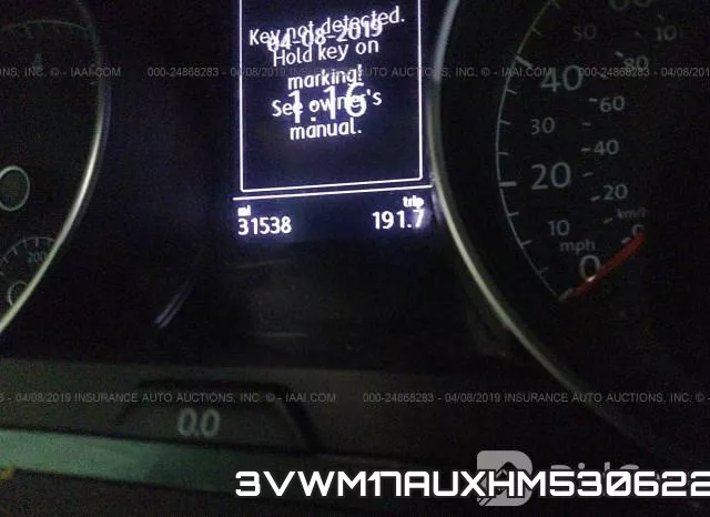 3VWM17AUXHM530622 фото 8