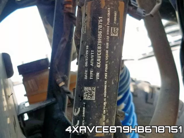 4XAVCE879HB678751 фото 2