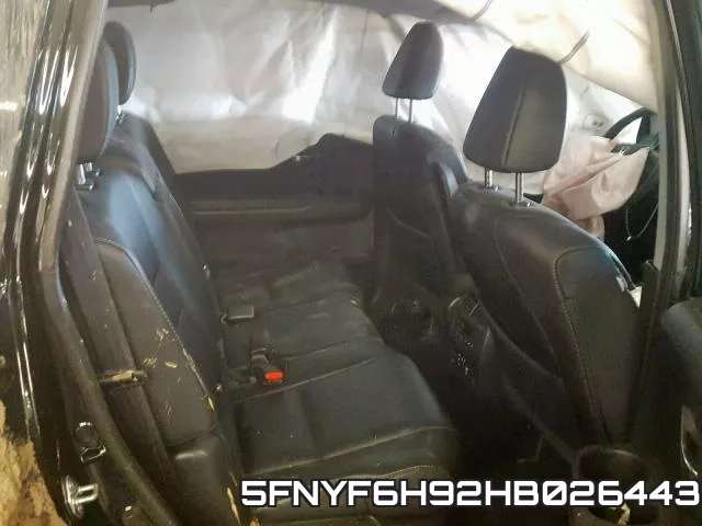 5FNYF6H92HB026443 фото 7