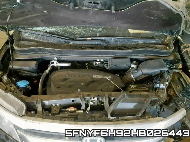 5FNYF6H92HB026443 фото 8