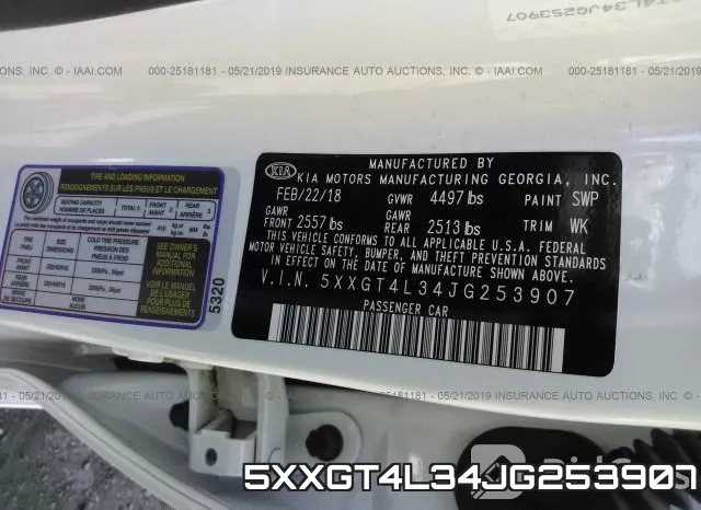 5XXGT4L34JG253907 фото 10