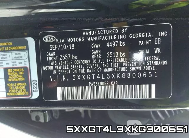 5XXGT4L3XKG300651 фото 10