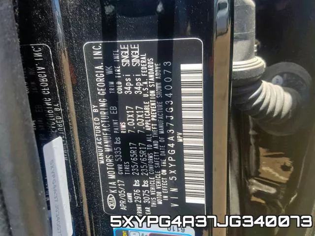 5XYPG4A37JG340073 фото 2