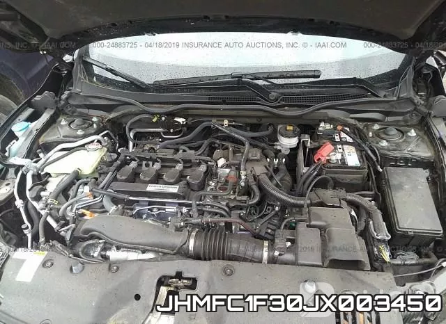 JHMFC1F30JX003450 фото 2