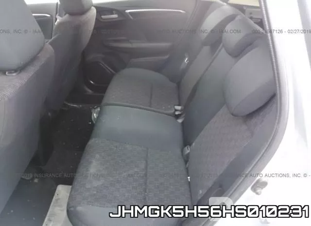 JHMGK5H56HS010231 фото 9