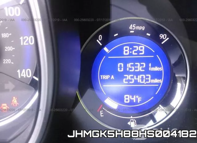 JHMGK5H88HS004182 фото 8