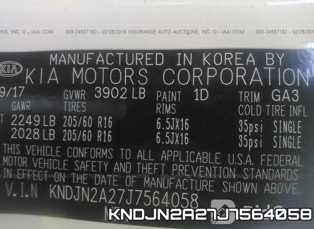 KNDJN2A27J7564058 фото 10
