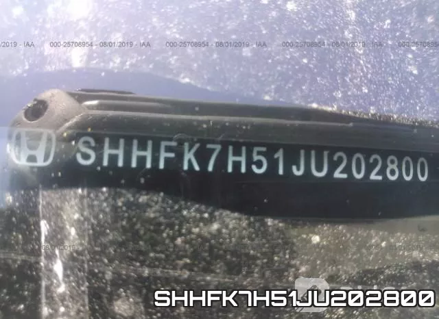 SHHFK7H51JU202800 фото 10