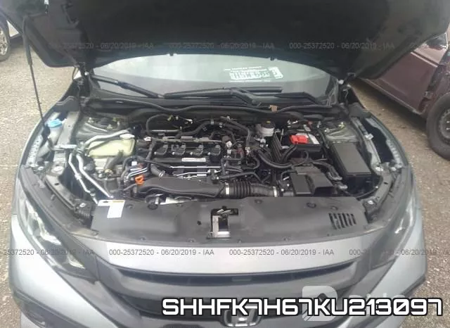 SHHFK7H67KU213097 фото 2