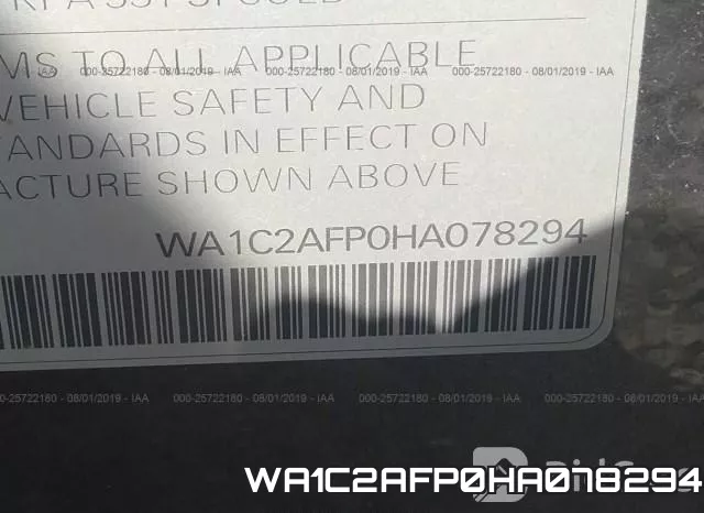 WA1C2AFP0HA078294 фото 10
