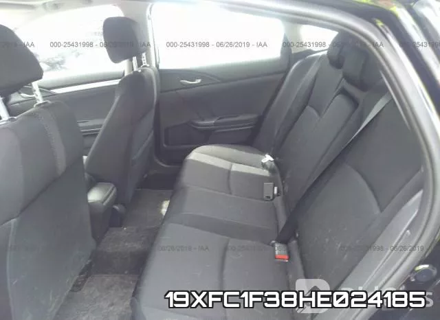 19XFC1F38HE024185 фото 9