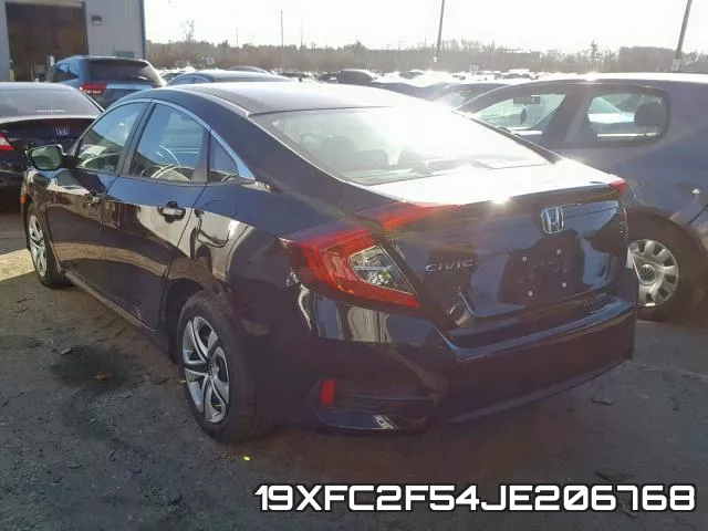 19XFC2F54JE206768 фото 4
