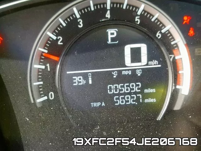 19XFC2F54JE206768 фото 9