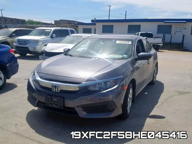 19XFC2F58HE045416 фото 3