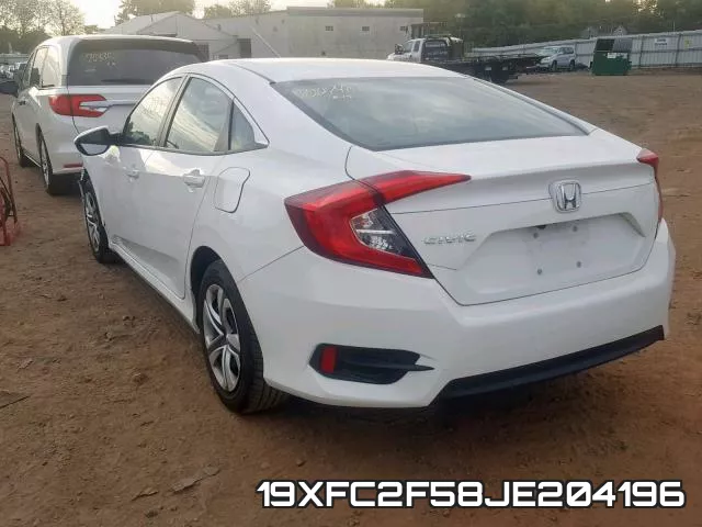 19XFC2F58JE204196 фото 4