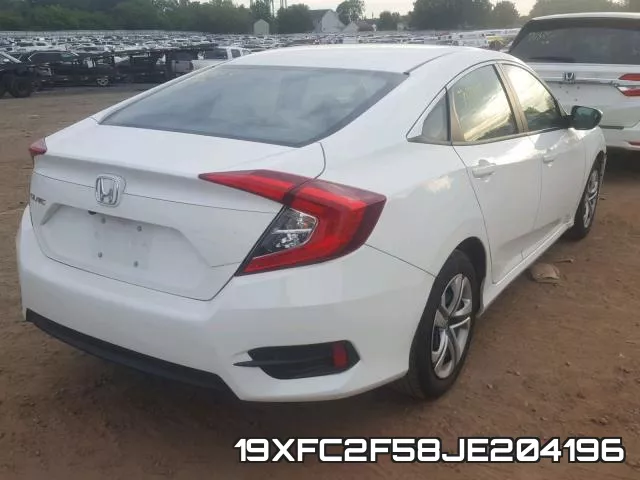 19XFC2F58JE204196 фото 5
