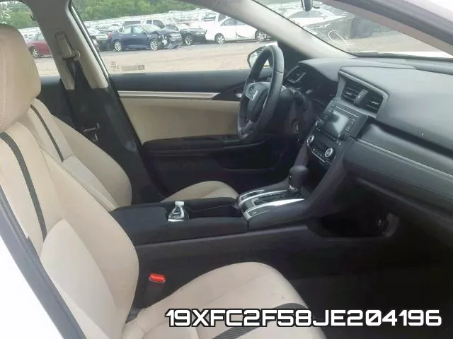 19XFC2F58JE204196 фото 6