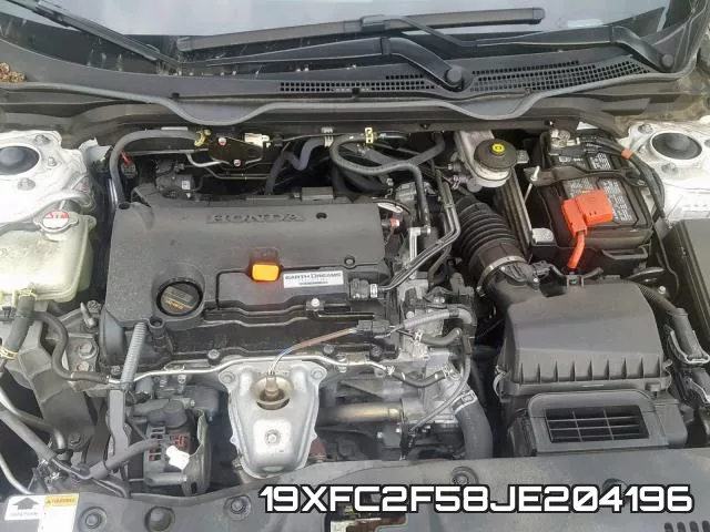 19XFC2F58JE204196 фото 8
