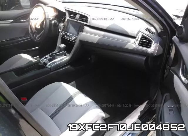 19XFC2F70JE004852 фото 6