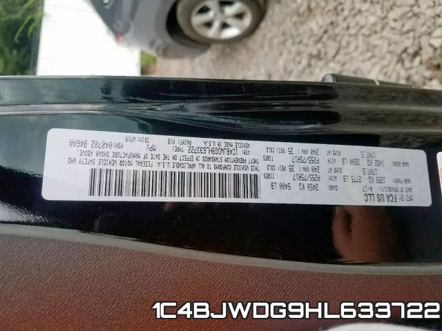 1C4BJWDG9HL633722 фото 2