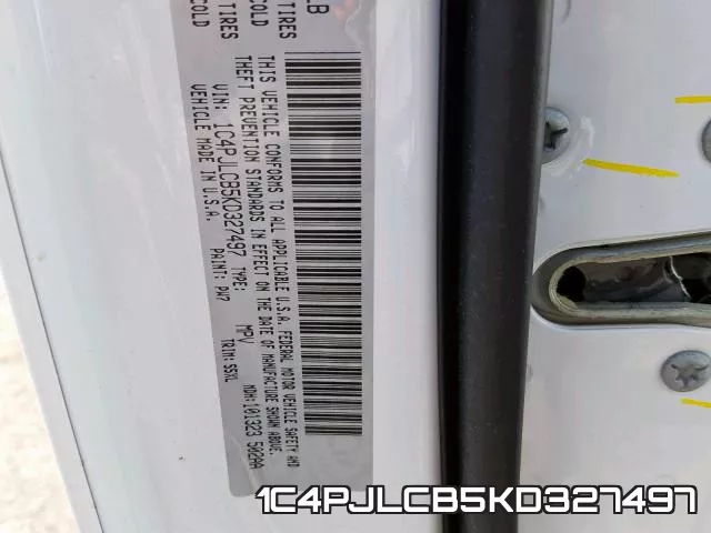 1C4PJLCB5KD327497 фото 2
