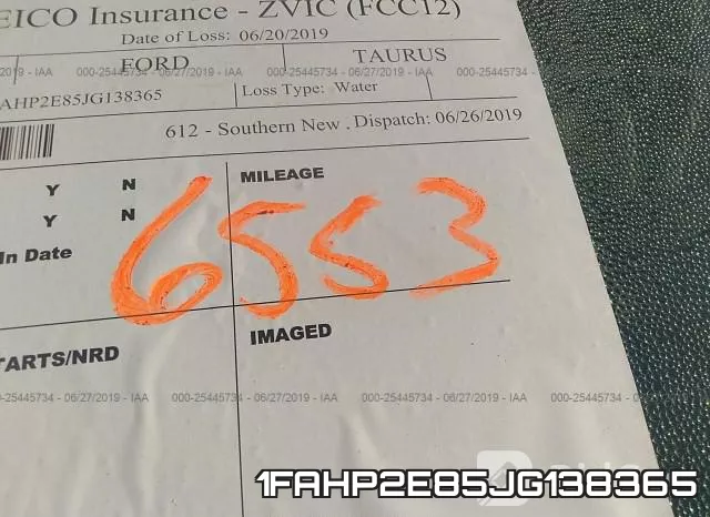 1FAHP2E85JG138365 фото 8