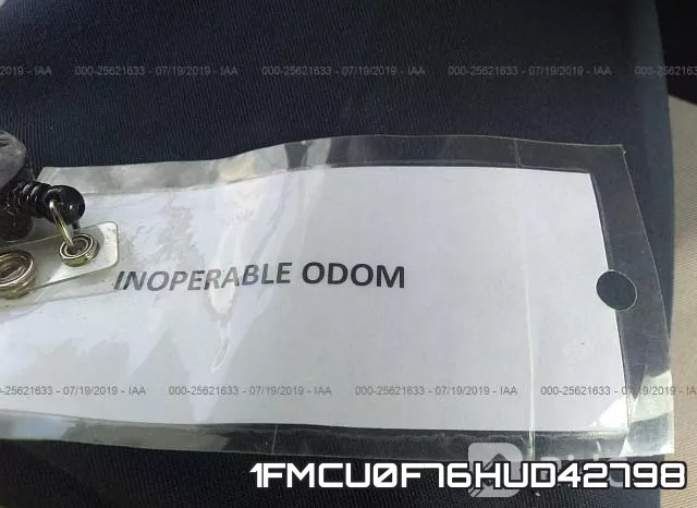 1FMCU0F76HUD42798 фото 8