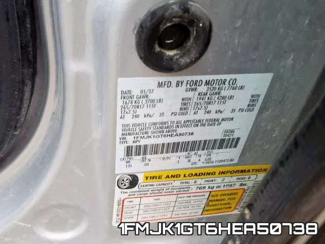 1FMJK1GT6HEA50738 фото 2