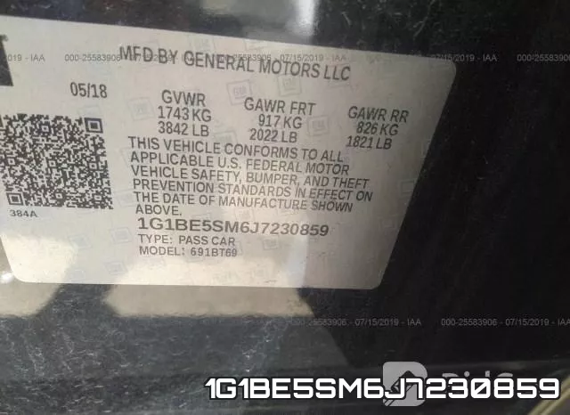 1G1BE5SM6J7230859 фото 10