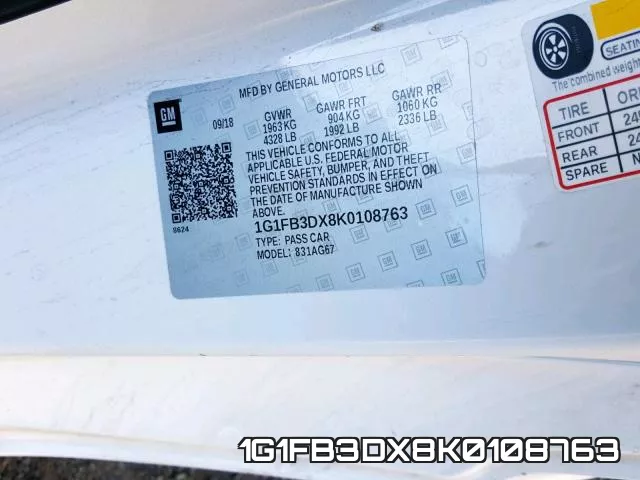 1G1FB3DX8K0108763 фото 2