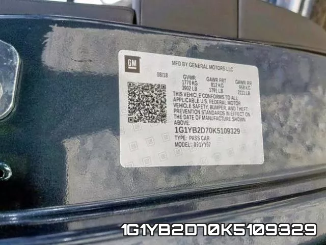 1G1YB2D70K5109329 фото 2