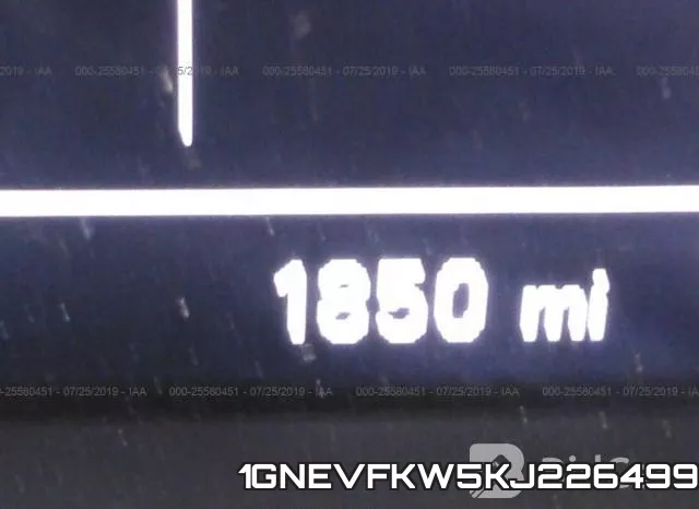 1GNEVFKW5KJ226499 фото 8