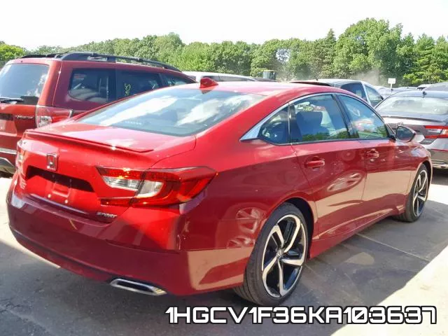 1HGCV1F36KA103637 фото 5