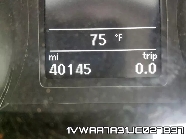 1VWAA7A31JC027837 фото 9