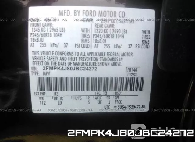 2FMPK4J80JBC24272 фото 10