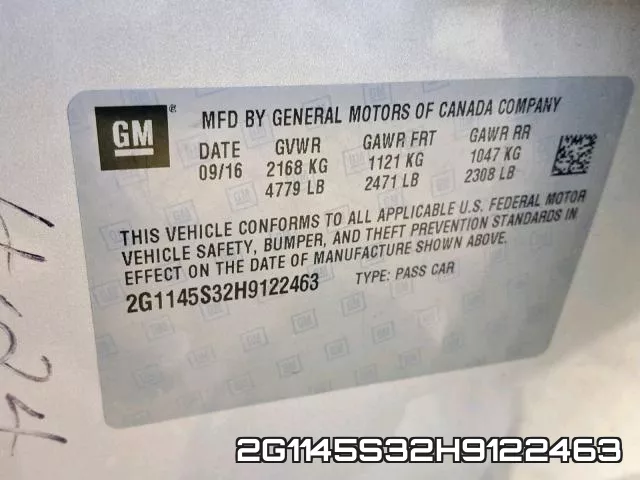 2G1145S32H9122463 фото 2