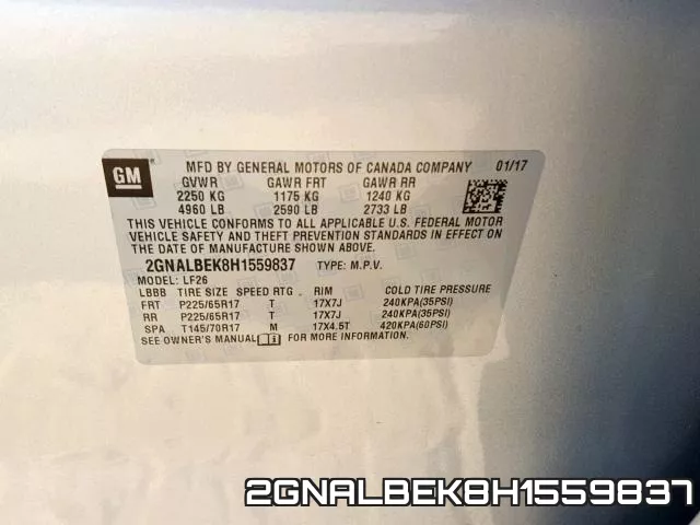 2GNALBEK8H1559837 фото 2