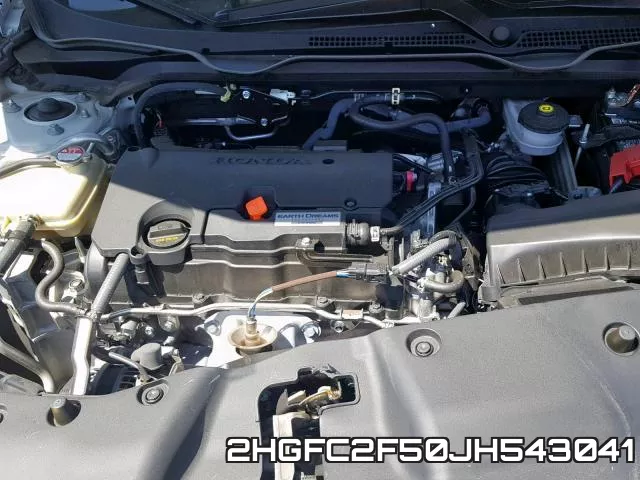 2HGFC2F50JH543041 фото 8