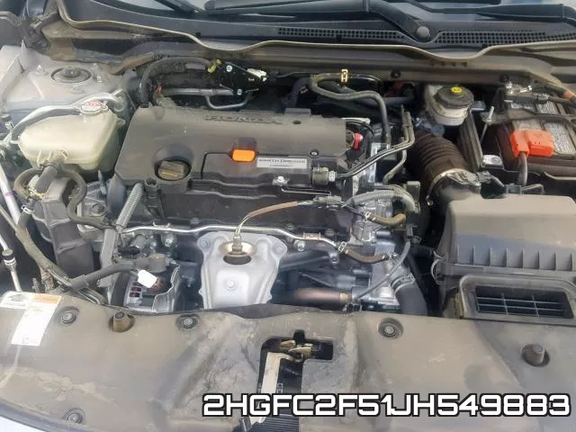 2HGFC2F51JH549883 фото 8