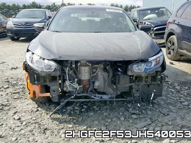 2HGFC2F53JH540053 фото 10