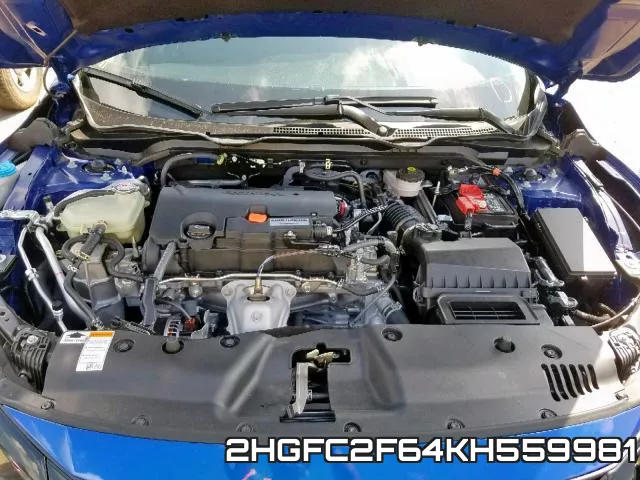 2HGFC2F64KH559981 фото 8