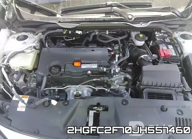 2HGFC2F70JH557460 фото 2