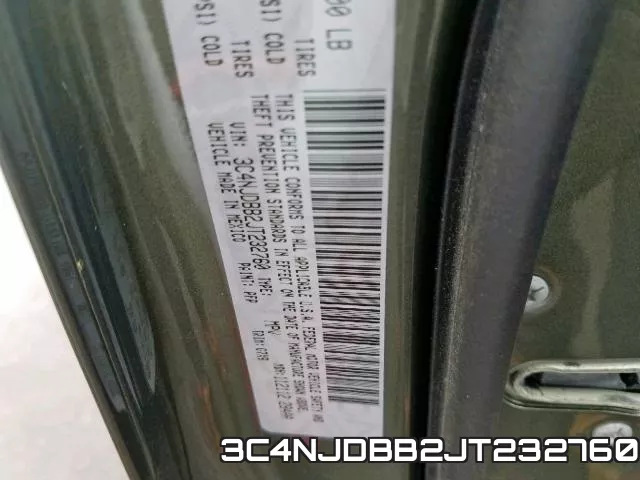 3C4NJDBB2JT232760 фото 2